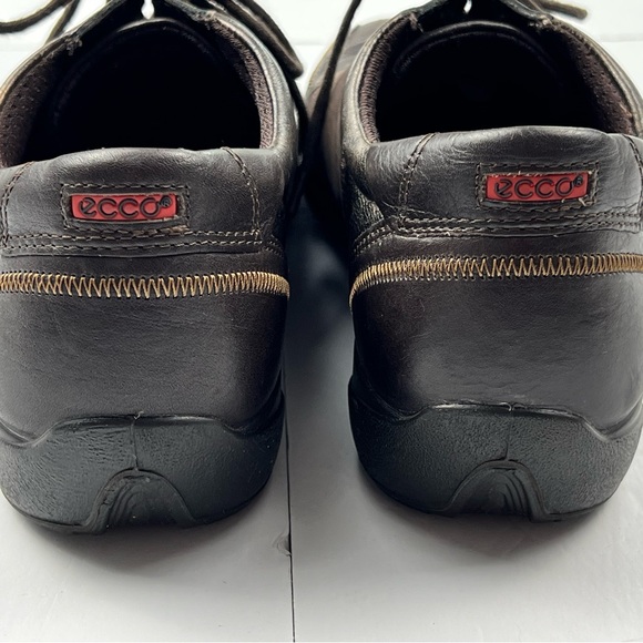Ecco Cloud Leather Comfort Walking Shoe Women’s Euro 37 US 7/7.5 Brown Metallic - Picture 9 of 12